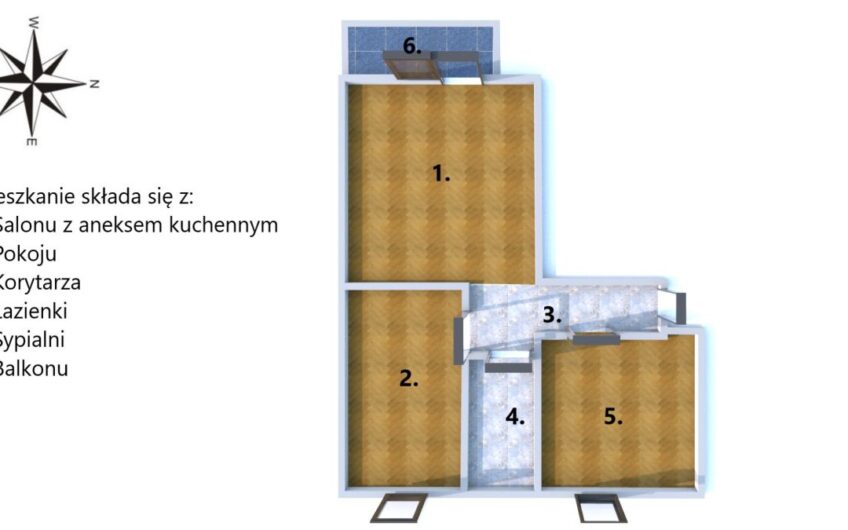 3 Pokoje| Pod Klucz| Nowoczesny Budynek