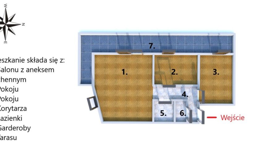 3 Pokoje| Świetna Lokalizacja| 1 Piętro| SKM